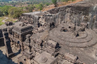 Kailasa Tapınağı Ellora, Maharasthra Eyaleti, Hindistan