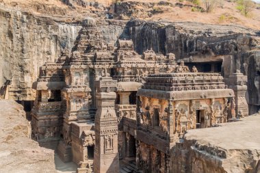 Kailasa Tapınağı Ellora, Maharasthra Eyaleti, Hindistan