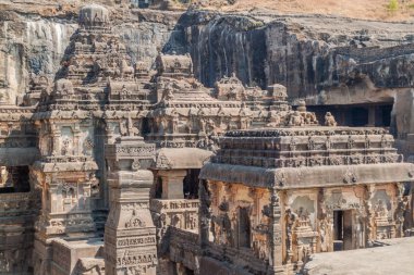 Kailasa Tapınağı Ellora, Maharasthra Eyaleti, Hindistan