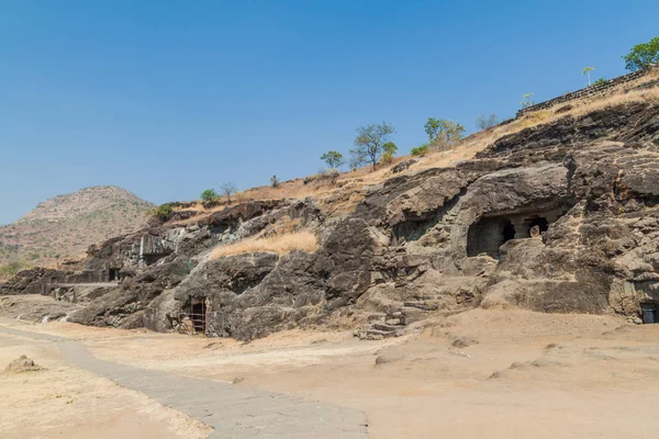 Cave Monasteries Ellora Maharasthra State India — ストック写真
