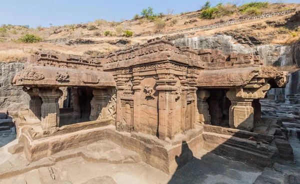 Templo Jain Chhota Kailasa Ellora Estado Maharasthra India —  Fotos de Stock