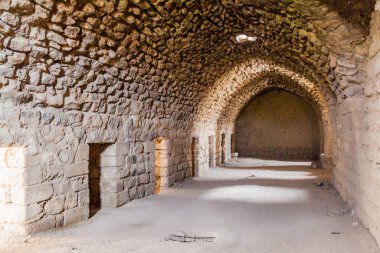 Karak, Ürdün - 2 Nisan 2017: Karak Kalesi, Ürdün