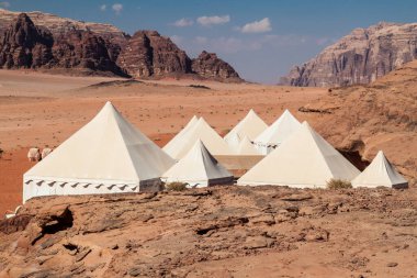 Wadi Rum çöl, Jordan Bedevi kampında