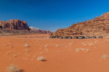 Wadi Rum çöl, Jordan Bedevi kampında