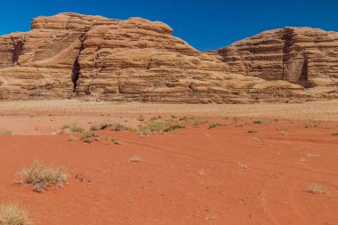 manzara, wadi rum çölün, jordan