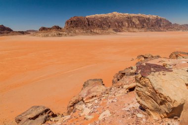 manzara, wadi rum çölün, jordan