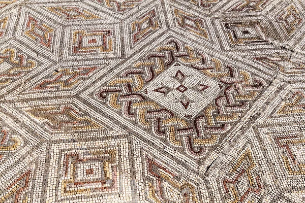 Mosaici Conimbriga Rovine Romane Portogallo — Foto Stock