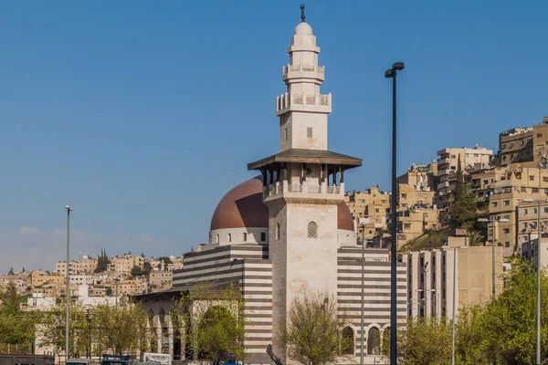 Raghadan Mosque Center Amman Jordan — Stock Photo, Image