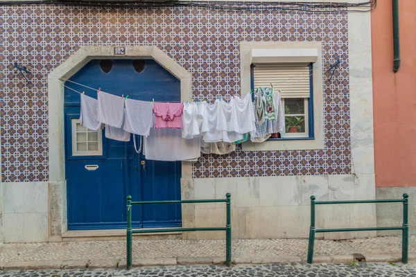 Lizbon Portekiz Ekim 2017 Lizbon Portekiz Deki Alfama Mahallesi Nde — Stok fotoğraf