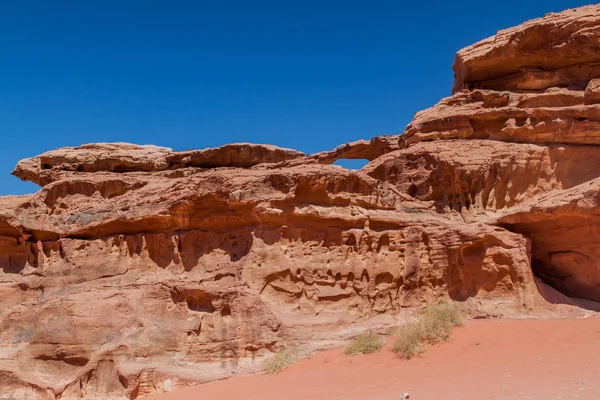 Pedras Wadi Rum Desert Jordânia — Fotografia de Stock