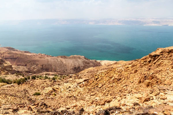 Vista Aérea Del Mar Muerto — Foto de Stock