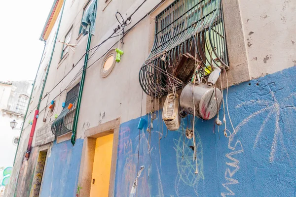 Coimbra Portugal Octubre 2017 Una Las Republicas Viviendas Estudiantiles Coimbra —  Fotos de Stock