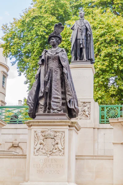 London Vereinigtes Königreich Oktober 2017 King George Queen Elizabeth Memorial — Stockfoto