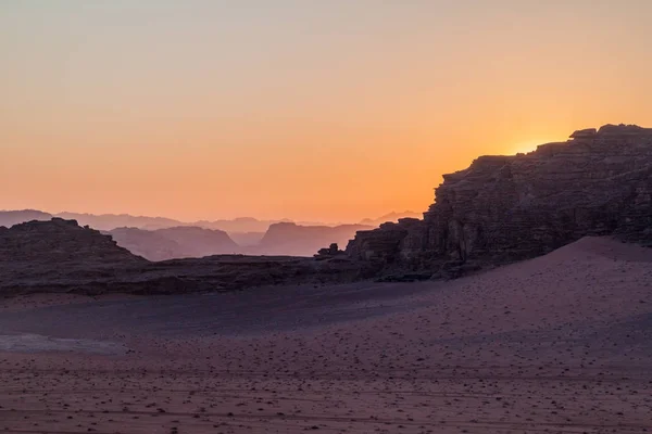 요르단 사막의 — 스톡 사진