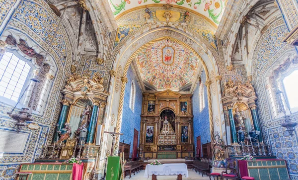 Coimbra Portugal October 2017 Sao Miguel Saint Michael Chapel University — Stock Photo, Image