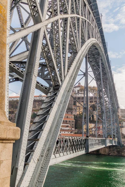 Dom Luis Puente Sobre Río Duero Oporto Portugal — Foto de Stock