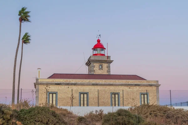 Leuchtturm Auf Ponta Piedade Bei Lagos Portugal — Stockfoto