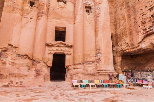 Urngrav Den Antika Staden Petra Jordanien — Stockfoto