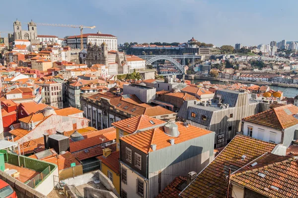 Vista Horizonte Oporto Portugal — Foto de Stock