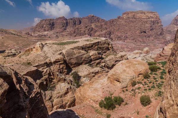 Rocks Ancient City Petra Jordan — 스톡 사진