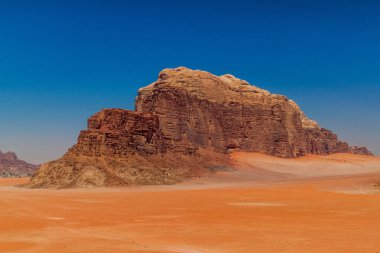 manzara, wadi rum çölün, jordan