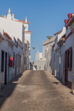 Portekiz 'in eski Lagos şehrinde bir sokak..