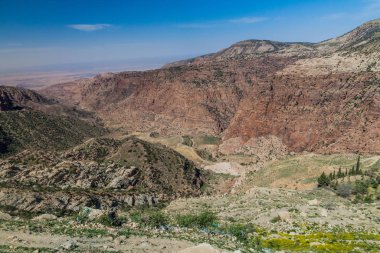 Dana Biyosfer Reserve, Ürdün 'deki Wadi Dana Kanyonu
