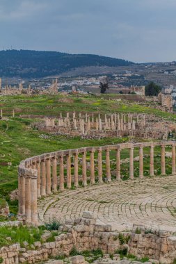 Antik şehir Jerash, Ürdün Forumu