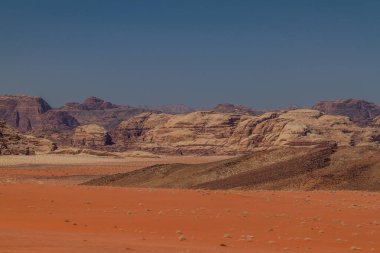 manzara, wadi rum çölün, jordan
