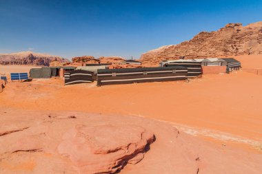 Wadi Rum çöl, Jordan Bedevi kampında