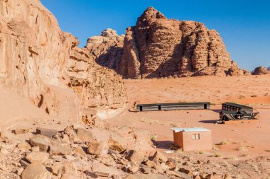 Wadi Rum çöl, Jordan Bedevi kampında