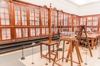 Coimbra, Portekiz - 13 Ekim 2017: Coimbra Üniversitesi Bilim Müzesi (Museu da Ciencia da Universidade de Coimbra), Portekiz.