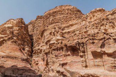 Antik kentte kayalar Petra, Ürdün
