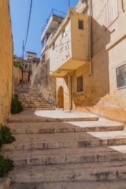 Salt, Jordan 'ın merkezindeki merdivenler.