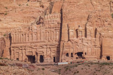 Antik kentteki kraliyet mezarları Petra, Ürdün