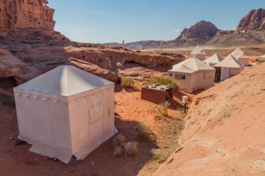 Wadi Rum çöl, Jordan Bedevi kampında