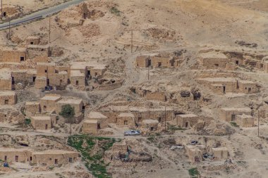 Ürdün 'ün Shobak yakınlarındaki bir köyde