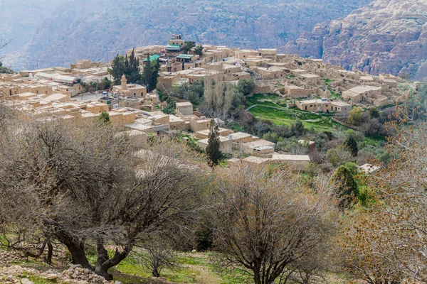 Vista Del Villaggio Dana Giordania — Foto Stock
