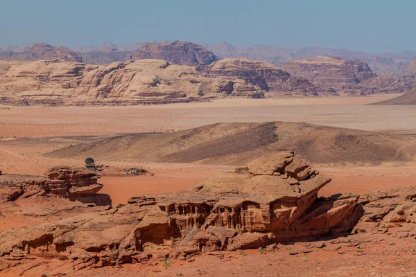 Paisaje Del Desierto Wadi Rum Jordania — Foto de Stock