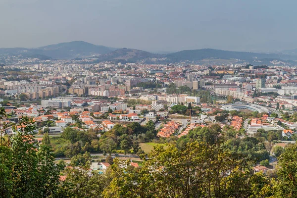 Veduta Aerea Braga Portogallo — Foto Stock