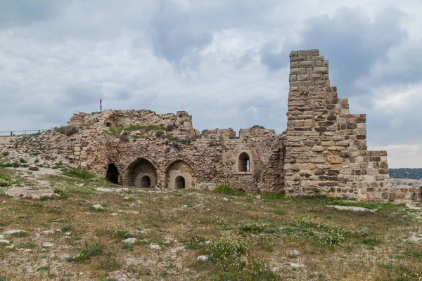 Ερείπια Του Κάστρου Karak Ιορδανία — Φωτογραφία Αρχείου