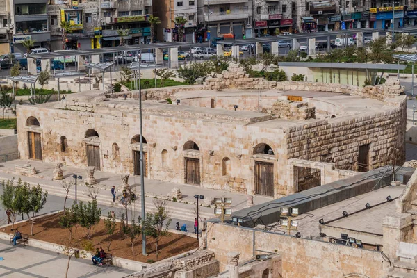 Amman Jordán Marzo 2017 Teatro Odeon Centro Ammán Jordania —  Fotos de Stock