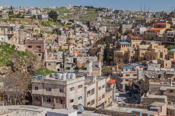 Blick Auf Salzstadt Jordanien — Stockfoto