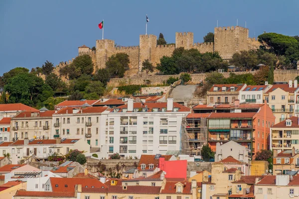 Sao Jorge Saint George Castle Lisbon Portugal — ストック写真