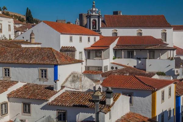 Portekiz Obidos Köyü Manzarası — Stok fotoğraf