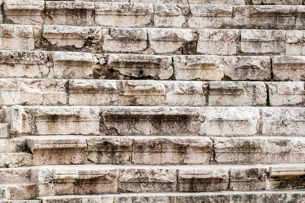 Pasos Del Teatro Romano Ammán Jordania —  Fotos de Stock