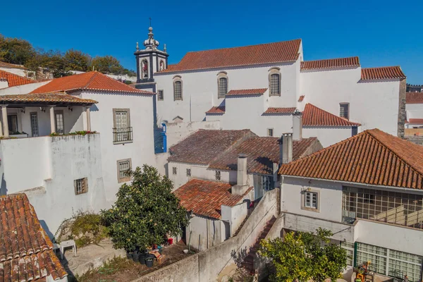 Vista Del Pueblo Obidos Portugal — Foto de Stock