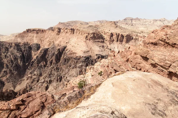 Landscape Ancient City Petra Jordan — ストック写真