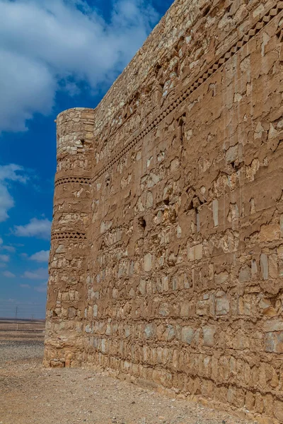 Muro Qasr Kharana Talvolta Harrana Kharanah Kharaneh Hraneh Castello Deserto — Foto Stock