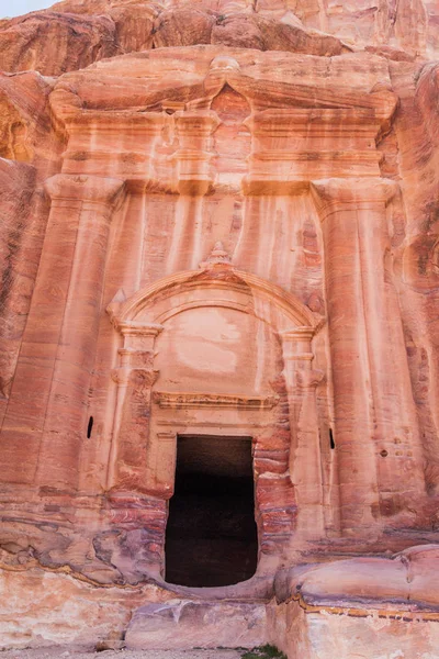 Het Renaissance Graf Oude Stad Petra Jordanië — Stockfoto